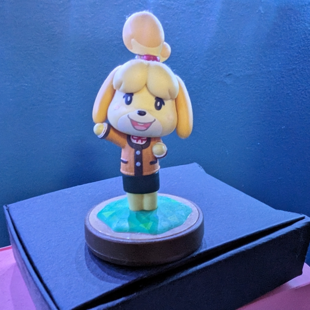 Isabelle Amiibo Nintendo switch wii animal crossing